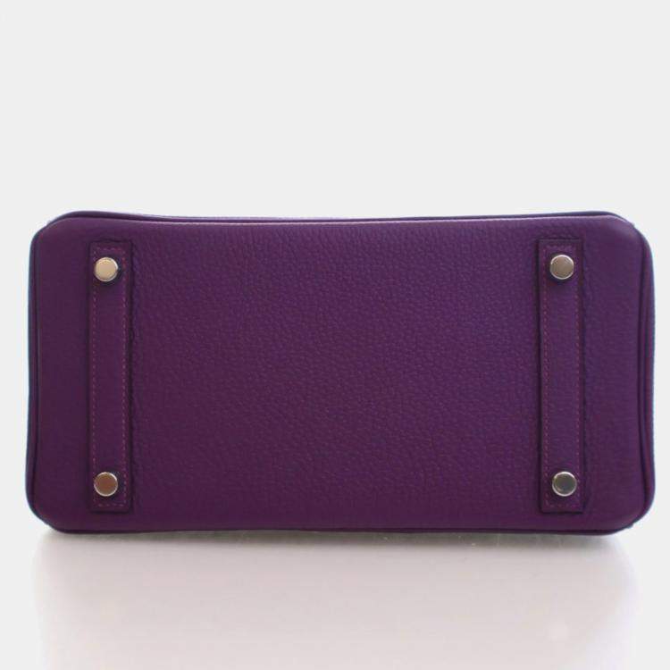 مملوكة مسبقًا Hermes Anemone Togo Birkin 25