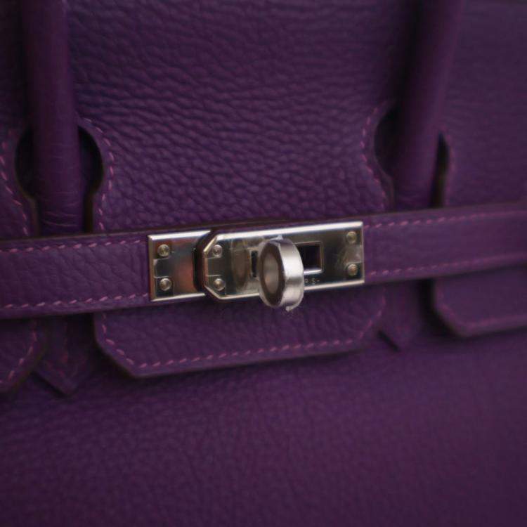 مملوكة مسبقًا Hermes Anemone Togo Birkin 25