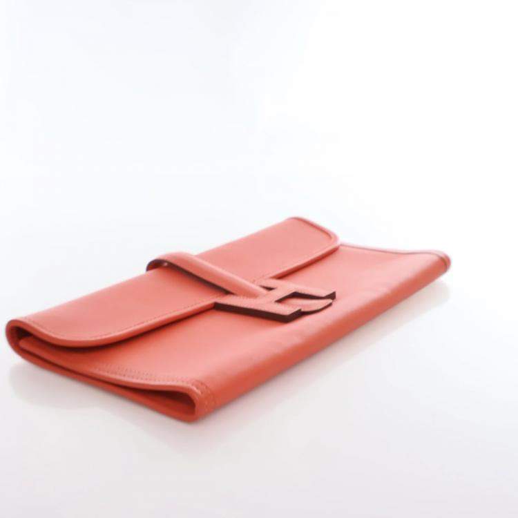 مملوكة مسبقًا حقيبة إليان جيغ هيرمس سويفت جلد جيرانيوم 29