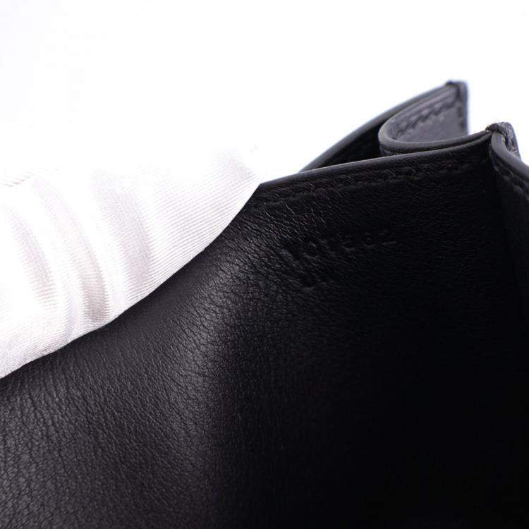 Pre Owned Hermes Noir Swift Marble Constance 24