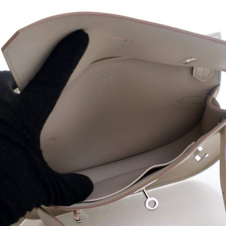 Pre Owned Hermes Beton Evercolor Mini Jypsiere