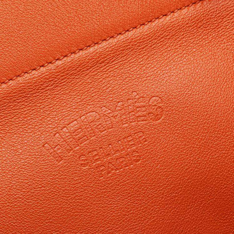 Pre Owned Hermes Orange Mini Swift Aline Bag