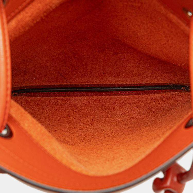 Pre Owned Hermes Orange Mini Swift Aline Bag