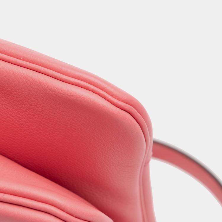 Pre Owned Hermes  Trim Duo 24  Pink Evercolor Leather Bag