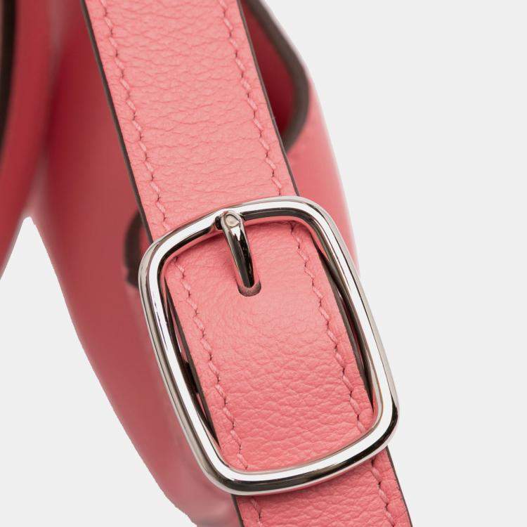 Pre Owned Hermes  Trim Duo 24  Pink Evercolor Leather Bag