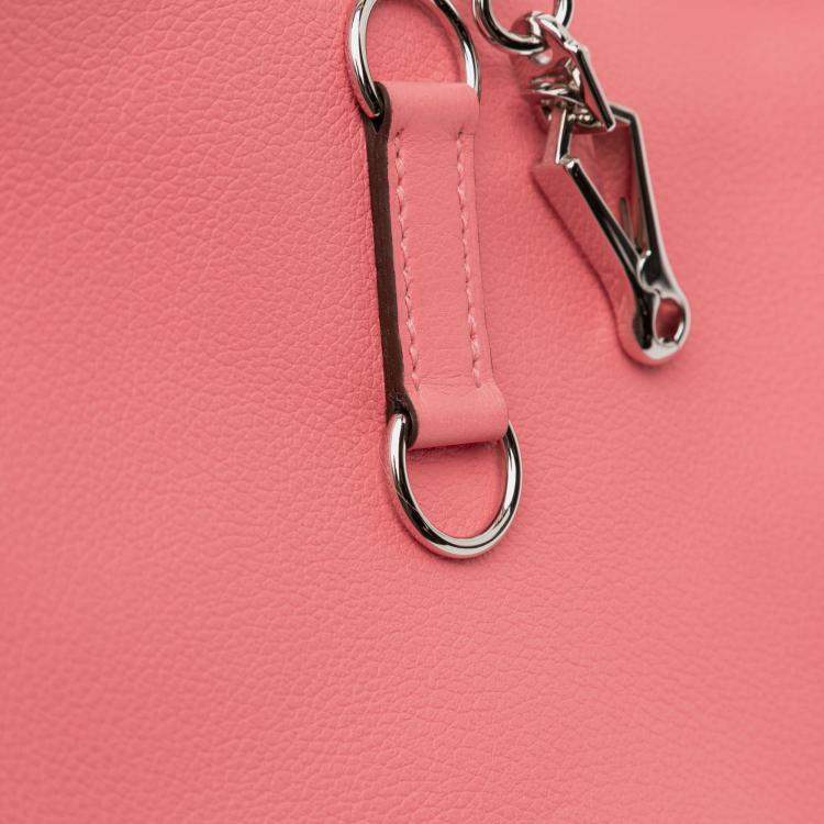 Pre Owned Hermes  Trim Duo 24  Pink Evercolor Leather Bag
