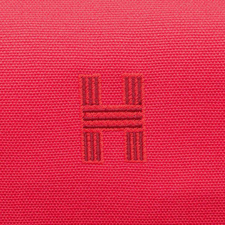 Pre Owned Hermes Pink Large Toile Bride A Brac Case