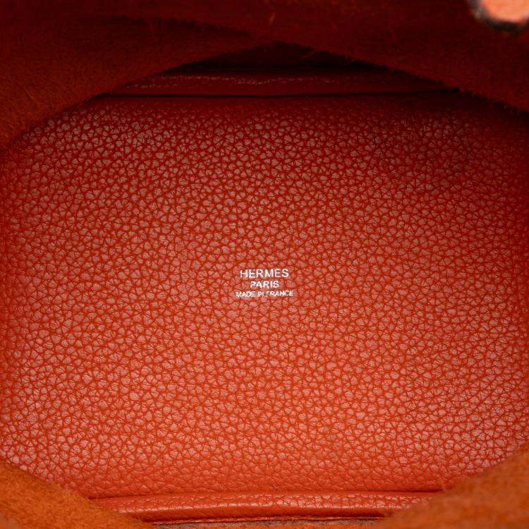 Pre Owned Hermes Feu Clemence Picotin Lock 18