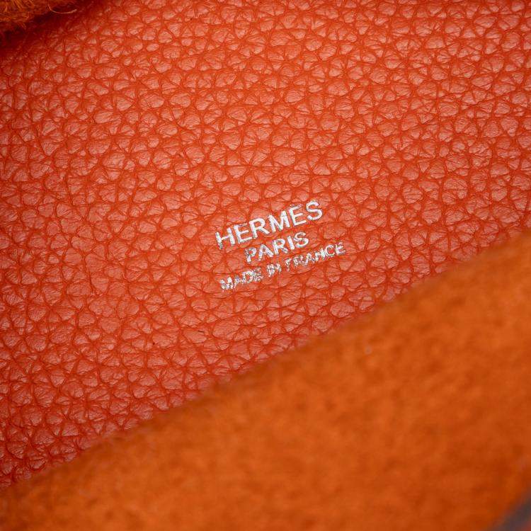 Pre Owned Hermes Feu Clemence Picotin Lock 18