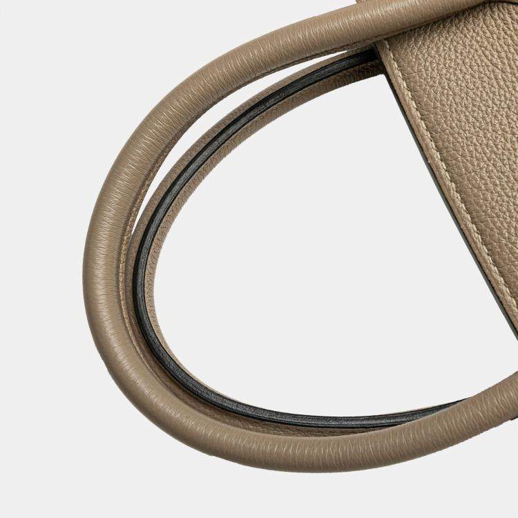 Pre Owned Hermes Gris Tourterelle Togo Birkin Retourne 35