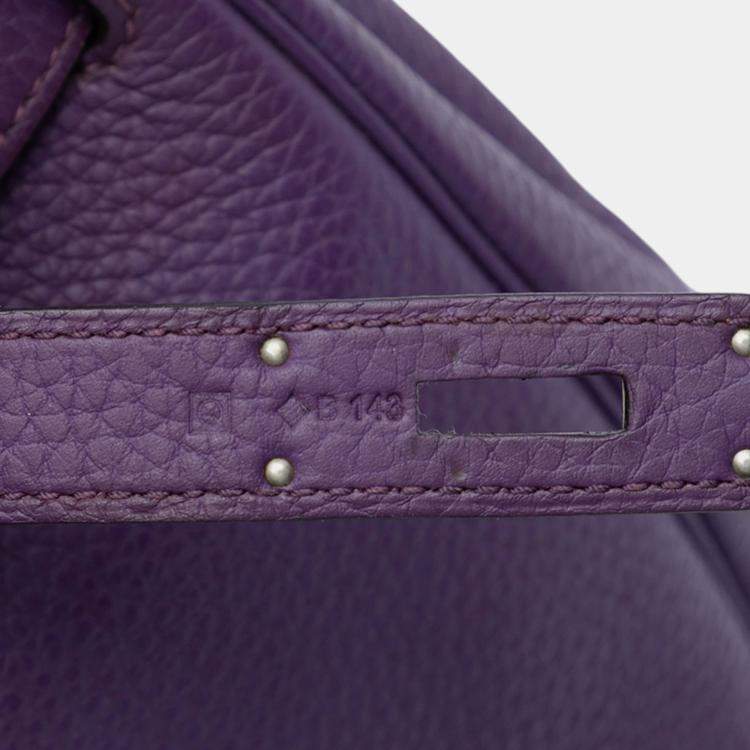 مملوكة مسبقًا Hermes Ultraviolet Togo Kelly II Retourne 35