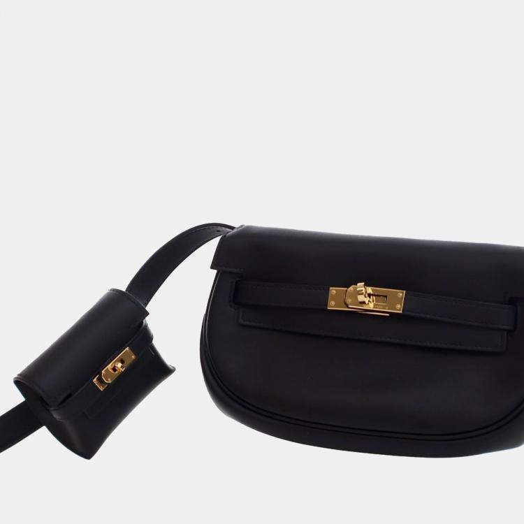 Pre Owned Hermes Noir Swift Kelly Moove