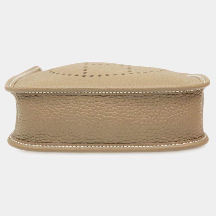 Pre Owned Hermes Brown Clemence Evelyne Amazone 16