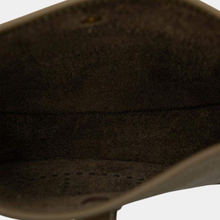 Pre Owned Hermes Brown Clemence Evelyne Amazone 16