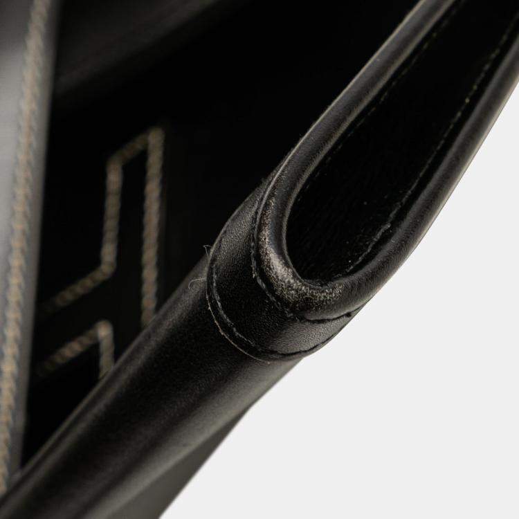 Pre Owned Hermes Black Box Calf Jige 29