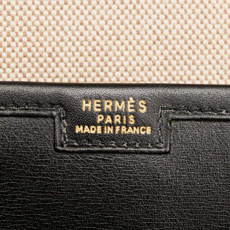 Pre Owned Hermes Black Box Calf Jige 29