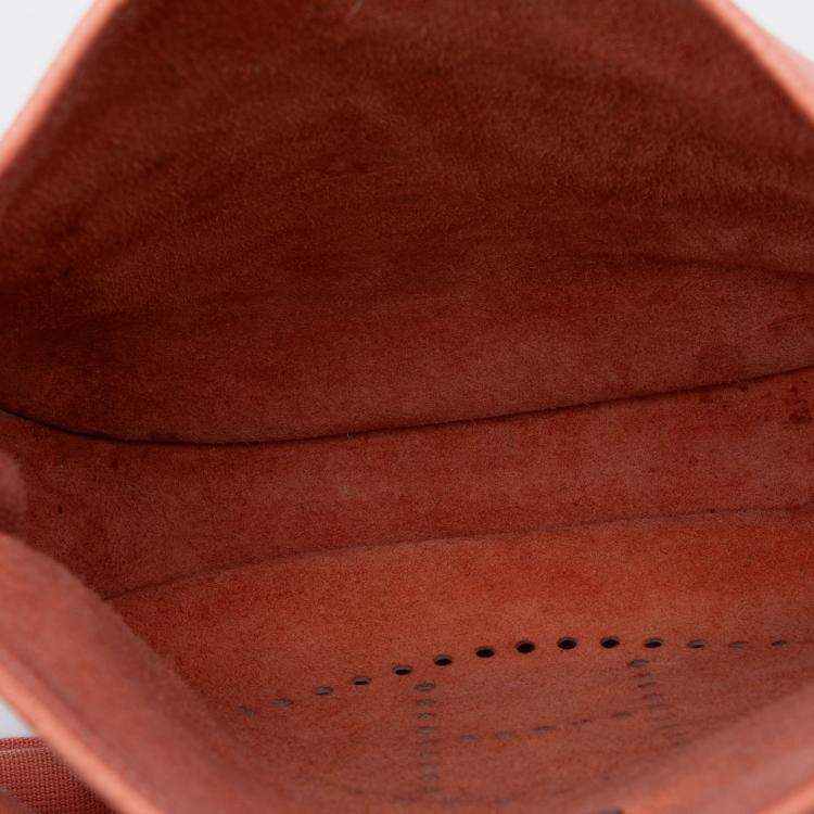 Pre Owned Hermes Pink Clemence Evelyne III 29