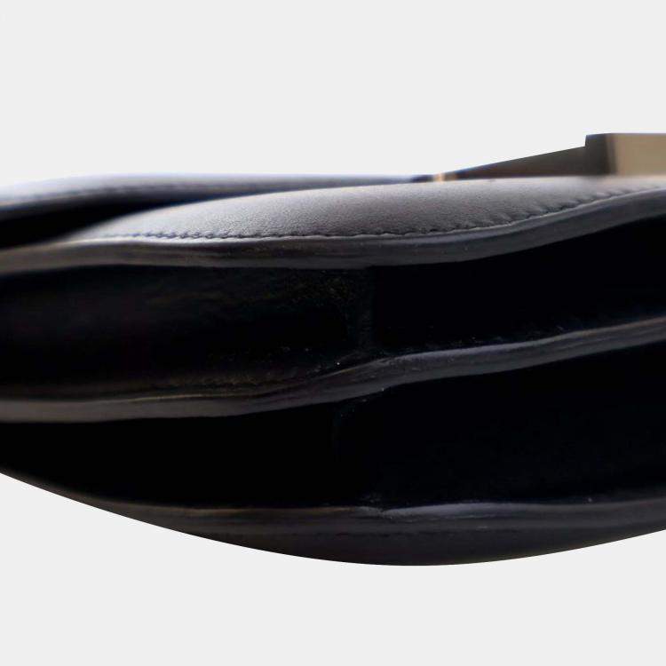 Pre Owned Hermes Noir Mini Swift Marble Constance 18