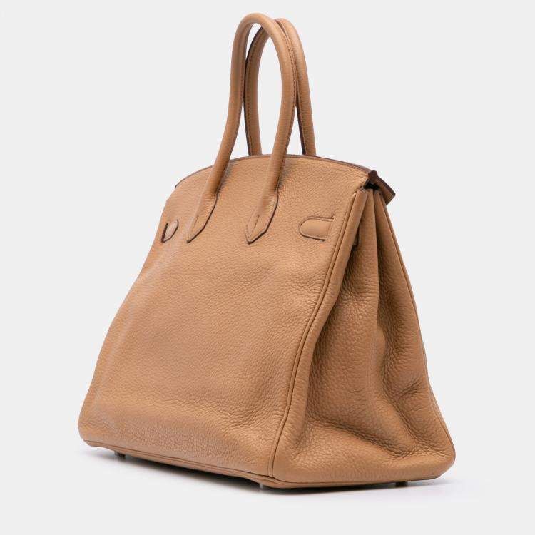 Pre Owned Hermes Biscuit Togo Birkin Retourne 35