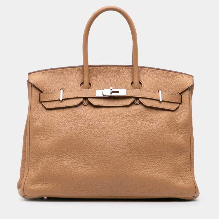 Pre Owned Hermes Biscuit Togo Birkin Retourne 35