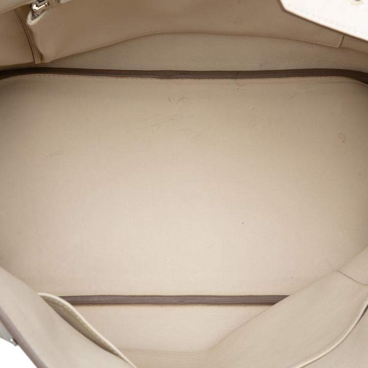 Pre Owned Hermes Beton Swift Birkin Retourne 35