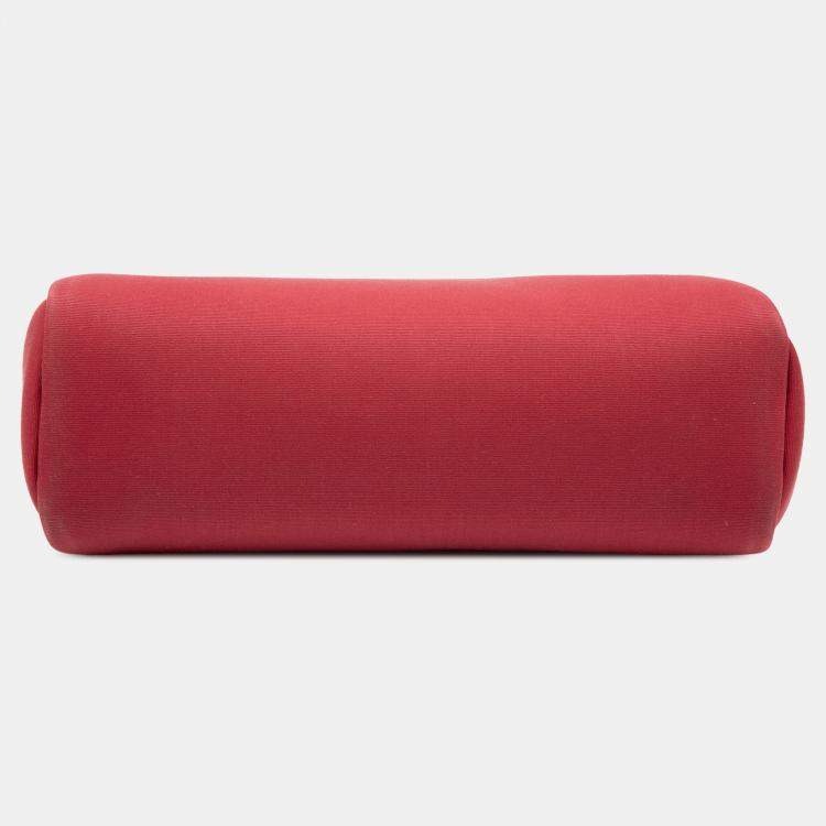 Pre Owned Hermes Pink Red Toile Herbag Zip Retourne Verso 31