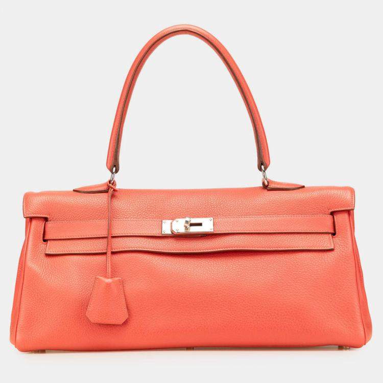 Pre Owned Hermes Bougainvillea Togo JPG Shoulder Kelly II 42