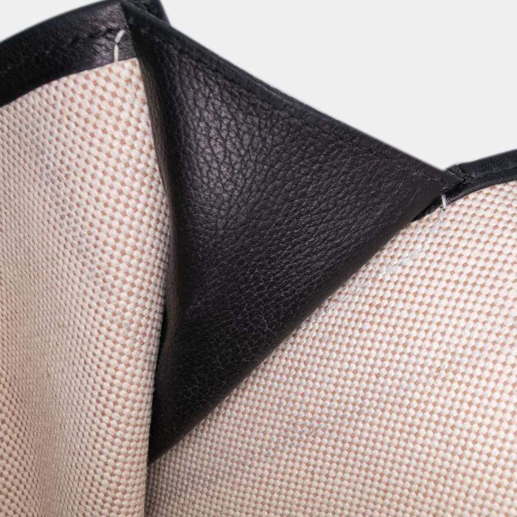 Pre Owned Hermes Black Evergrain Jige PM