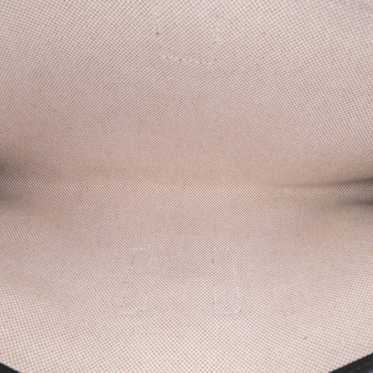 Pre Owned Hermes Black Evergrain Jige PM