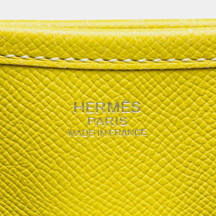 مملوكة مسبقًا Hermes Lime Epsom Evelyne III 33