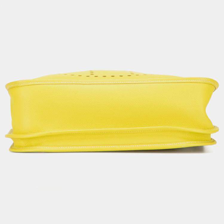 مملوكة مسبقًا Hermes Lime Epsom Evelyne III 33