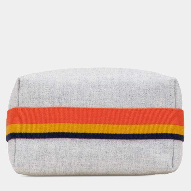 Pre Owned Hermes Small Wool Bride A Brac Rocabar Case