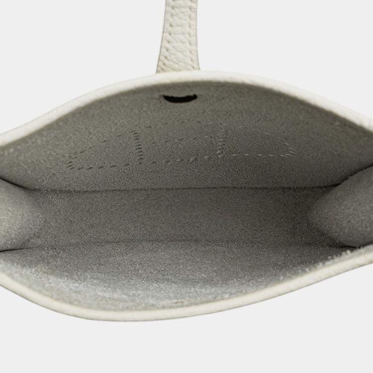 Pre Owned Hermes New White Clemence Evelyne TPM