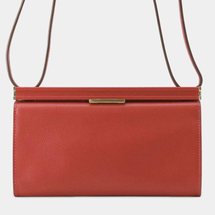 Pre Owned Hermes Rouge de Coeur Evergrain Clic H 21