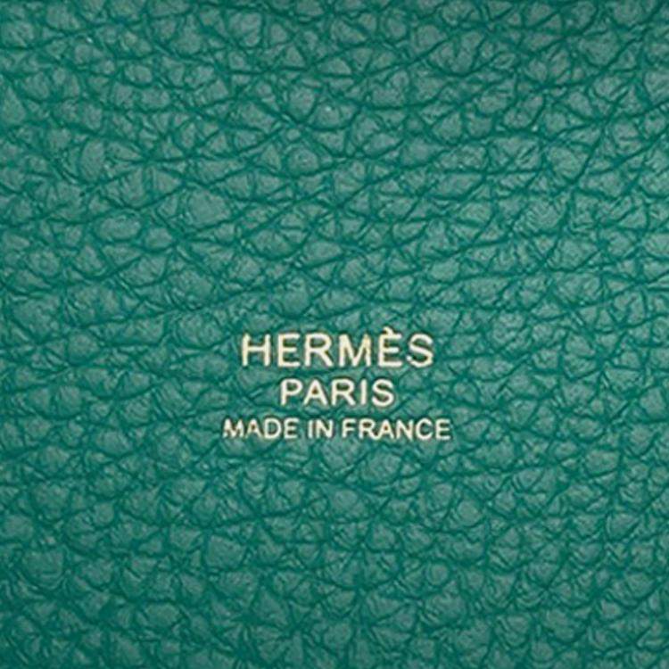 مملوكة مسبقًا Hermes Vert Jade Maurice Picotin Lock 18
