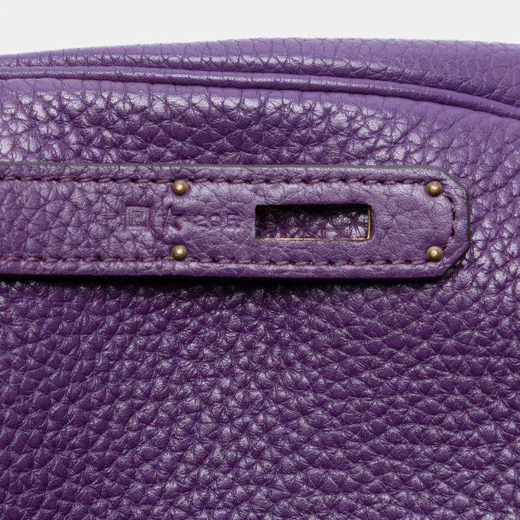 Pre Owned Hermes Ultraviolet Togo Kelly II Retourne 32
