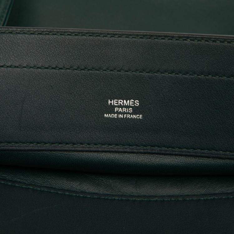Pre Owned Hermes Vert Rousseau Mini Swift Aline Bag
