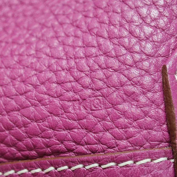 Pre Owned Hermes Marron and Tosca Clemence Double Sens 36