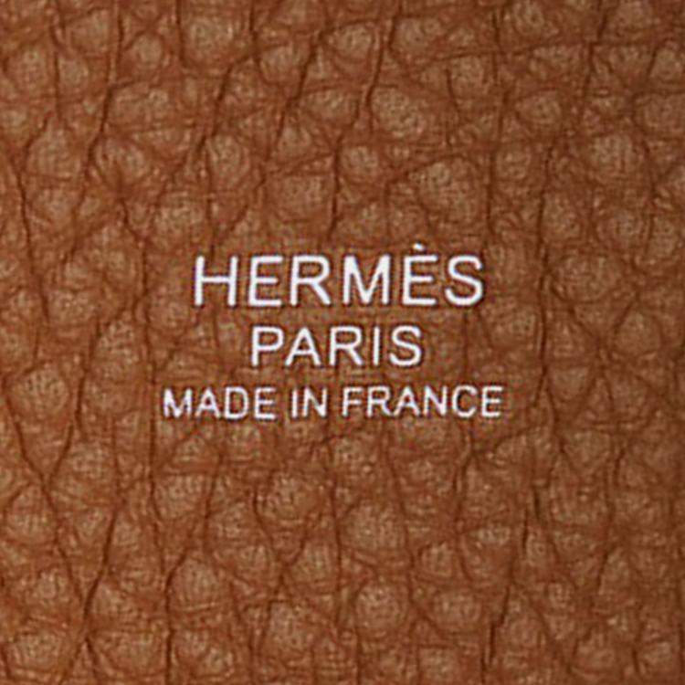 Pre Owned Hermes Gold Clemence Picotin Lock 22