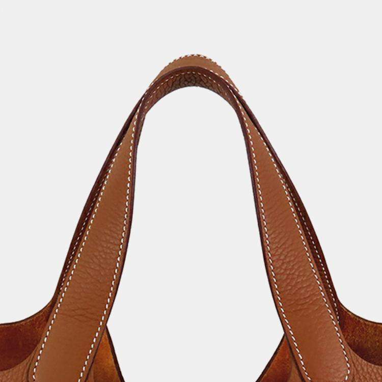 Pre Owned Hermes Gold Clemence Picotin Lock 22