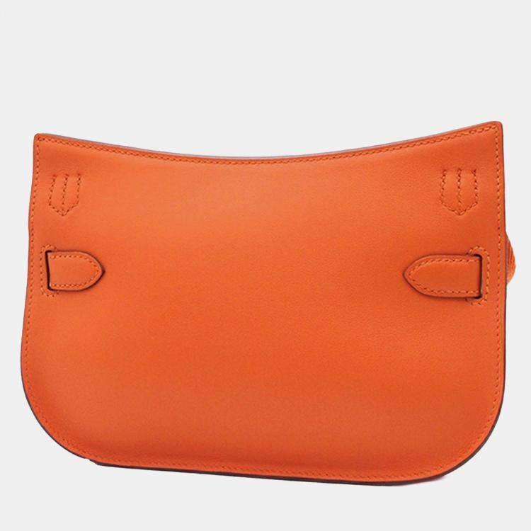 Pre Owned Hermes Orange Swift Mini Jypsiere