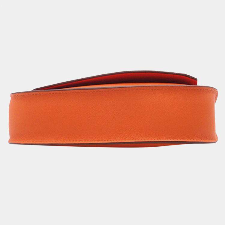 Pre Owned Hermes Orange Swift Mini Jypsiere