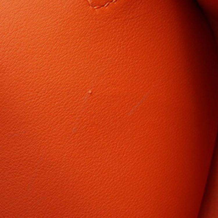 Pre Owned Hermes Orange Swift Mini Jypsiere