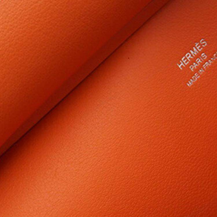 Pre Owned Hermes Orange Swift Mini Jypsiere