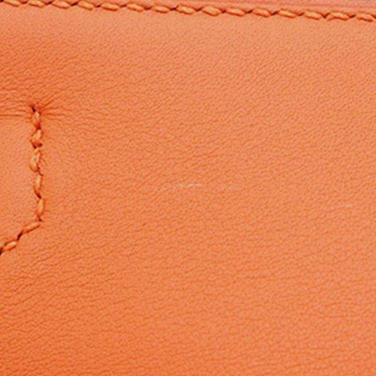 Pre Owned Hermes Orange Swift Mini Jypsiere