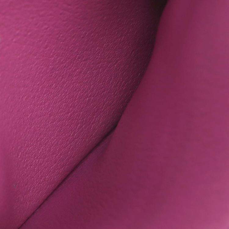 Pre Owned Hermes Rose Pourpre Togo Kelly II Retourne 28