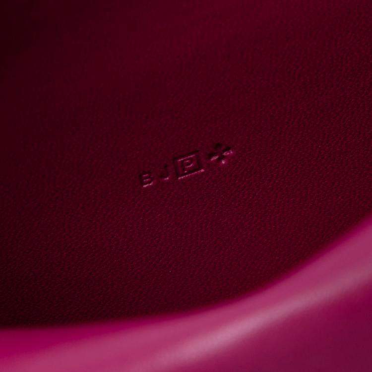 مملوكة مسبقًا Hermes Rose Pourpre Togo Dogon Duo Wallet GM