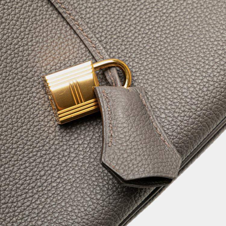 مملوكة مسبقًا Hermes Etain Togo Birkin Retourne 30