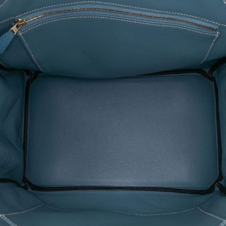 Pre Owned Hermes Cobalt Togo Birkin Retourne 35