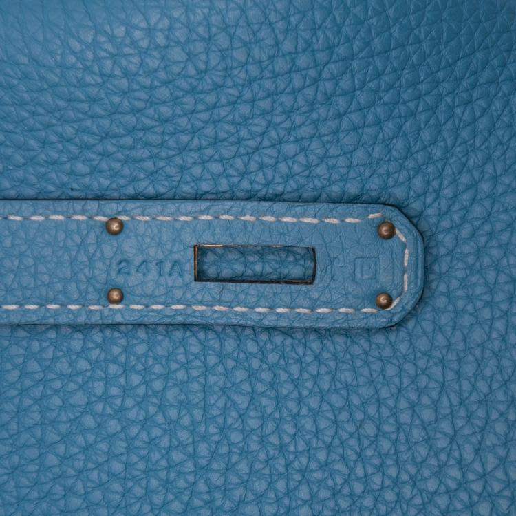 Pre Owned Hermes Cobalt Togo Birkin Retourne 35